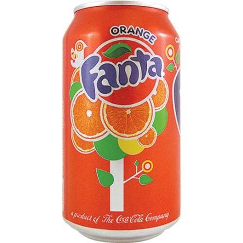 Fanta Fanta Orange 12 oz (355 ml) - 12 cans.