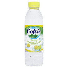 Volvic Touch of Lemon & Lime Flavour 50cl (Pack of 24 x 500ml)