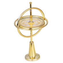 (Golden) Metal Fingertip Precision Gyroscope Gyro Top Classic Toy Gift