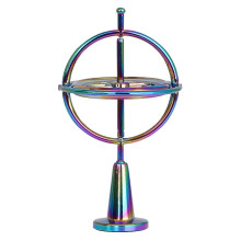 (Multicolor) Metal Fingertip Precision Gyroscope Gyro Top Classic Toy Gift
