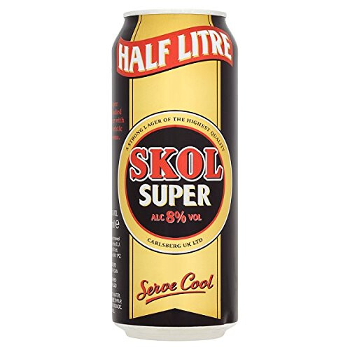Skol Super 500ml (Pack of 24 x 500ml)