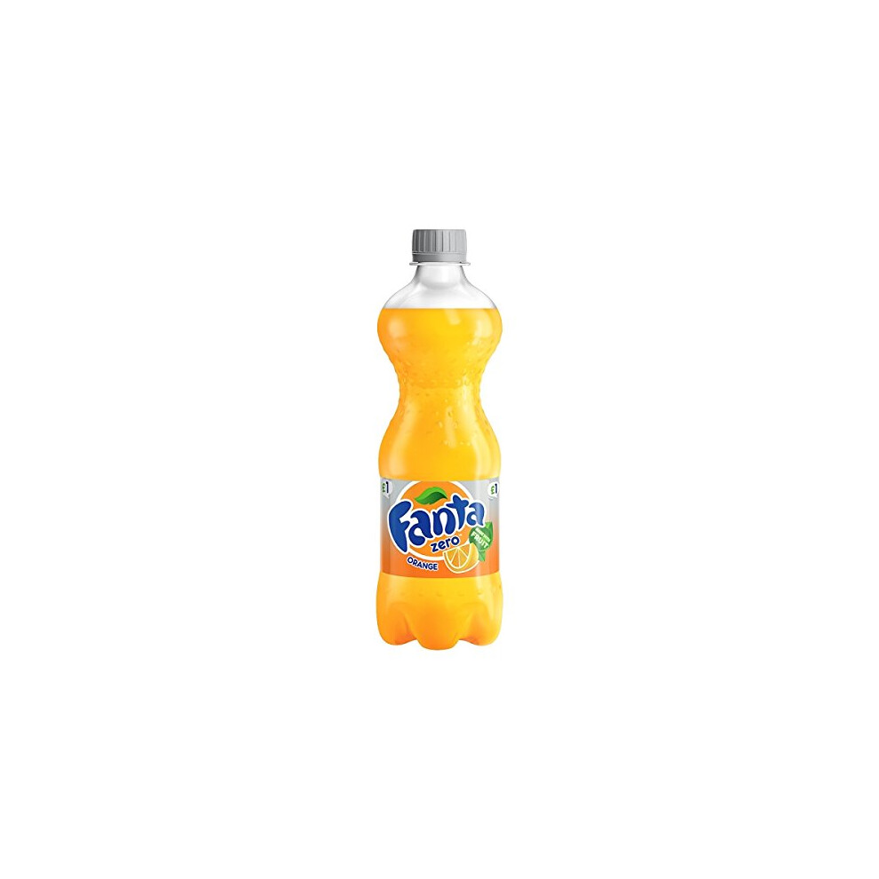 Fanta Orange Zero 500 Ml Pmp 1 (Pack Of 12 X 500 Ml)