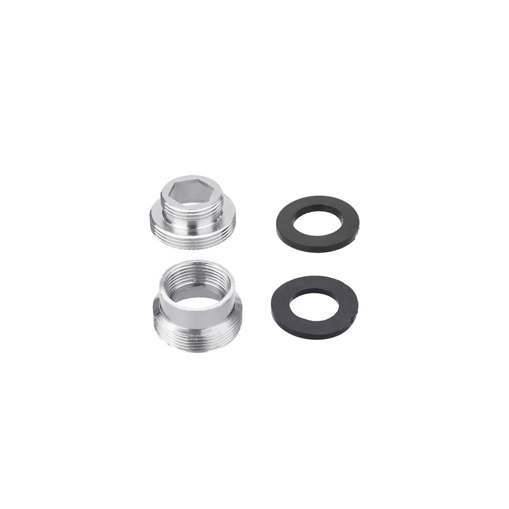2Pcs 22Mm To 16Mm Faucet Adaptors Tap Aerator Connector Replacement Water Hoses Adapter For Garden Hoses Water Filter 7437061847085