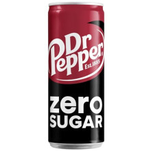 Dr. Pepper Zero cans 24 x 0,33 Liter Sugar Free