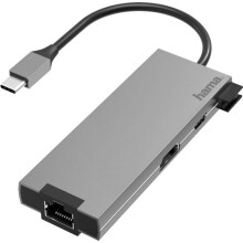 Hama Station d'accueil USB-C 00200109 Convient pour les marques: universel avec fonction de chargement, alimentation U
