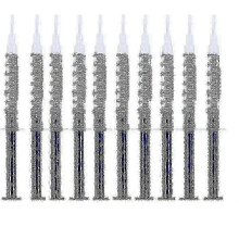 (44CP) 10 Pack Professional Teeth Whitening Gel Set With 16% 22% 35% 44% Concentrations For Dental Bleaching