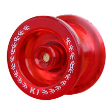 (Red) Responsive Yoyo Game Toy for Kids Easy Trick Learning Plastic Yoyo Balls with Flexible Design for Beginner Professional Sky Blue