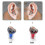 Discreet Wireless In-ear Hearing Aid - Comfortable Nearly Invisible for Everyday Use 1