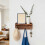 Premium Brass Wall Key Display Including 6 Sturdy Pegs-beech 9