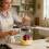 Glas-Buttermixer mit Filterabdeckung, ideal für die Herstellung 8