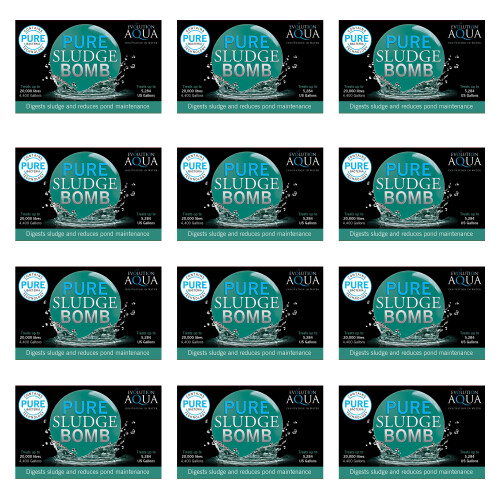 Evolution Aqua Evolution Aqua Pure Pond Sludge Bomb Beneficial Bacteria 12 Pack