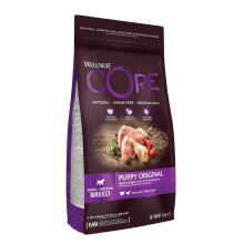 Wellness CORE Puppy 1.5 kg, Chicken & Turkey – Dry Dog Food for Small & Medium Breed Puppies, Grain-Free, Natural, Hypoallergenic, Protein-Rich