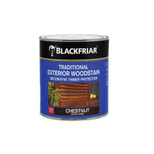 Blackfriar Traditional Exterior Woodstain Ebony 250ml - BF0010004F1