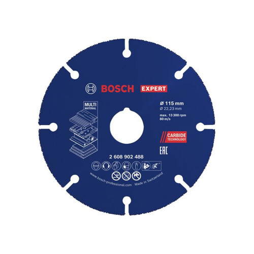 Bosch Bosch Expert Multi Material Carbide Cutting Disc 115mm