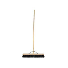 Faithfull Assembled FSC PVC Broom 600mm (24in) - FF/H.16BLK/HS45