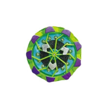 (1pc Mix Color) 1/2/6Pcs Spark Spinning Top Stress Relief Portable Luminous Gyro Collision Sparks Lightup Gyroscope