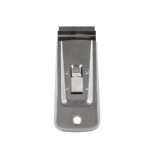 Faithfull Metal Razor Blade Scraper - 95mm Length, Stainless Steel