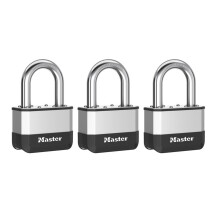 Master Lock Elite Laminated 67Mm Padlock - 38Mm Shackle (Pack Of 2)