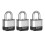 Master Lock Master Lock Elite Laminated Padlock 45mm - 25mm Shackle - Pack of 3 1