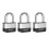 Master Lock Master Lock Elite Laminated Padlock 45mm - 38mm Shackle - Pack of 3 1