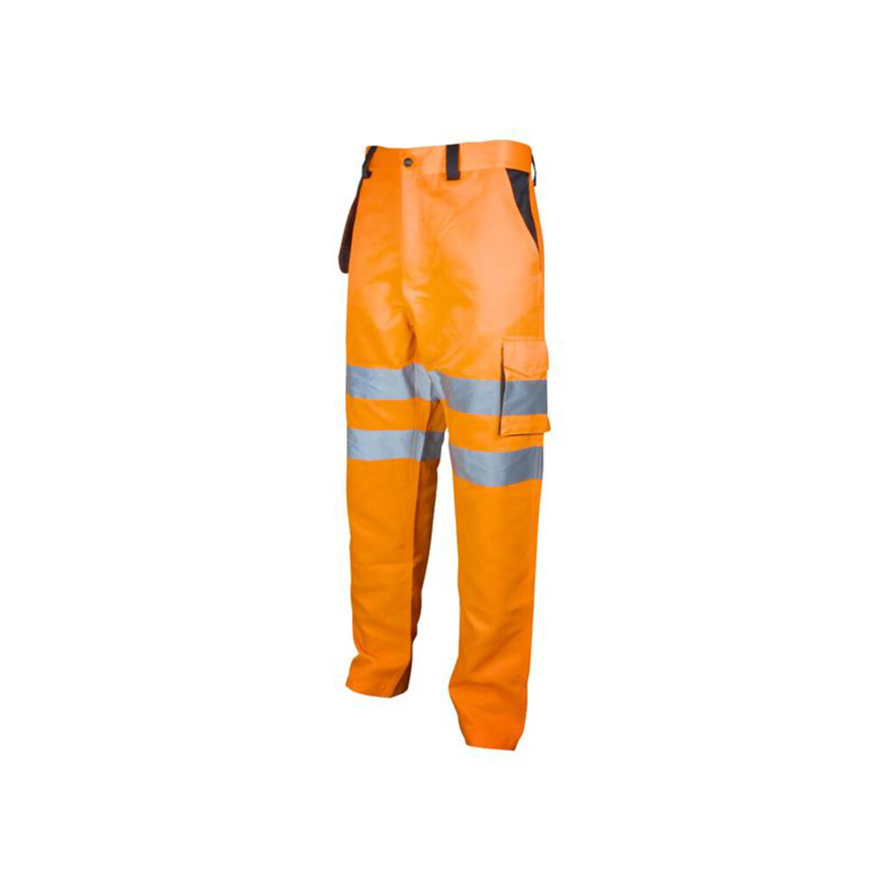 Scan Hi-Vis Holster Trouser Orange W37-38In 5023969016771