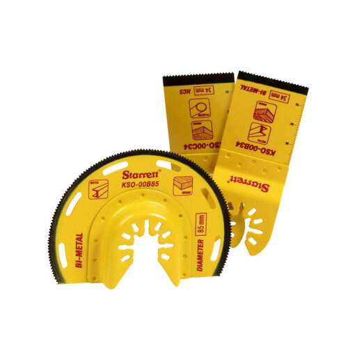 Starrett Starrett KSO-0300 Oscillating Blade Set, 3 Piece