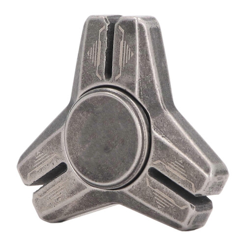 Fingertip Gyroscope Triangular Structure Reduce Anxiety Smoothing Rotating Stable Bearing Metal Decompression Toy 1