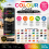 ProMatic Colour Coat Red Primer Matt Spray Paint 400ml 6