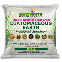 MULTI MITE 1KG Feed Grade DE - Diatomaceous Earth