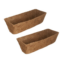 2Lots Breathable Coconuts Husk Liners Perfect For-24 inches