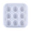 Multiple Cavity Silicone Ice Molds Soccer Ice Ball Maker-W 9 1