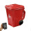 (400ml, Red) 400ml Creative Ceramic 3D Recycling Bin Mug Shape Garbage Personality Ceramic Cups Funny Cup 1
