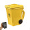 (400ml, Yellow) 400ml Creative Ceramic 3D Recycling Bin Mug Shape Garbage Personality Ceramic Cups Funny Cup 1