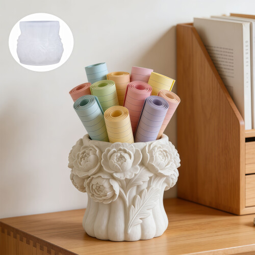 Silicone Flower Mould For Handmade Candle And Creative Crafting 1