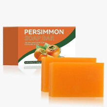 (200g) Persimmon Soap Bar For Old People Smell, Natural Body Odor Control Bar Soap