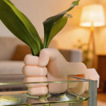 Novelty Arm Shape 3D Printed Plant Holder Regulable-Left Hand