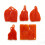 Multi Cavities Silicone Dish Molds Food Grade Silicone-A 10