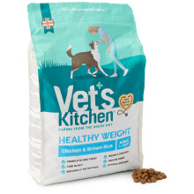 Vet's Kitchen Dry Dog Food Adult Chicken & Brown Rice Healthy Weight 3kg