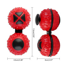 (Red) Children's Fidget Spinner Massage Ball Office Home Spinner Educational Toy Portable Educational Brain Training Toys Red  WSLIHV