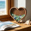 Seashells Holders Shadows Box Wooden Seashells Display-20X18cm 2