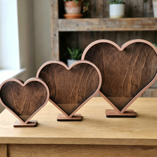 Seashells Holders Shadows Box Wooden Seashells Display-20X18cm 2