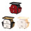 Space Saving Multifunctional Desktop Drawer Storage-Black red 5