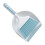Ruimtebesparend desktopbruidegom schoonmaakhulpmiddel met-Blauw 1