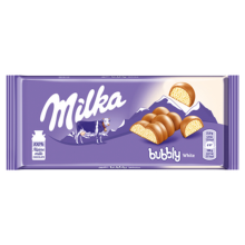 Milka Mælkechokolade Bubbly Hvid 95 g