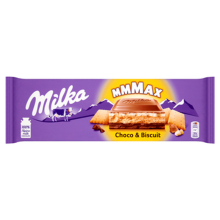 Milka Mælkechokolade med kiks- og kakaofyld 300 g