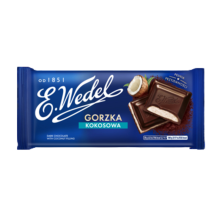 WEDEL MØRK CHOKOLADE MED KOKOS 100G