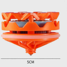 (2pcs Mix Color) 1/2/6Pcs Spark Spinning Top Stress Relief Portable Luminous Gyro Collision Sparks Lightup Gyroscope