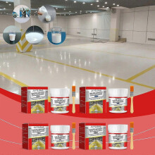 Jaysuing Waterproof Epoxy Floor Paint Home Wall Floor Waterproof Anti-Crack Cover Stain Renovation Cream