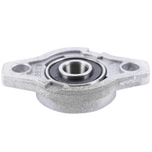 KFL000 Bore Inner 10mm Flange Ball Mounted Pillow Block Bearings