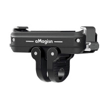 aMagisn Quick Release Adapter Mount for Osmo Action 6/NANO Aluminum Bracket Expansion Alloy Magnetic Accessories
